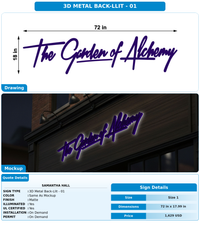 CUSTOM MOCKUP SIGN FOR Samantha hall