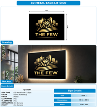 CUSTOM MOCKUP SIGN FOR TJ Short