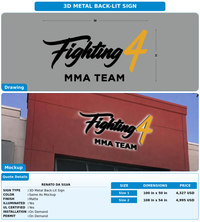 CUSTOM MOCKUP SIGN FOR Renato da Silva