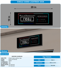 CUSTOM MOCKUP SIGN FOR Heather Schierloh