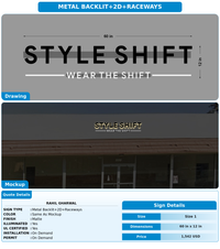 CUSTOM MOCKUP SIGN FOR Rahil Gharwal