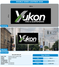 CUSTOM MOCKUP SIGN FOR William Mueller
