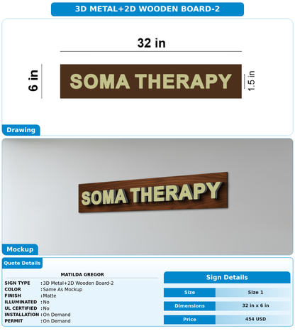 CUSTOM MOCKUP SIGN FOR Matilda Gregor