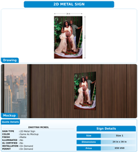 CUSTOM MOCKUP SIGN FOR Zakiyyah McNeil