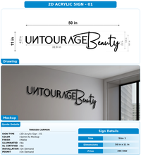 CUSTOM MOCKUP SIGN FOR Tanissa Carmon