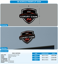 CUSTOM MOCKUP SIGN FOR Pavel Martinez