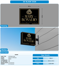 CUSTOM MOCKUP SIGN FOR Andre