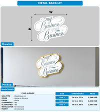 CUSTOM MOCKUP SIGN FOR Pilar Aldavaz