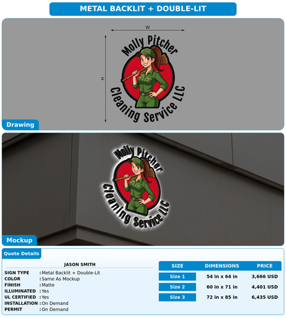 CUSTOM MOCKUP SIGN FOR Jason Smith
