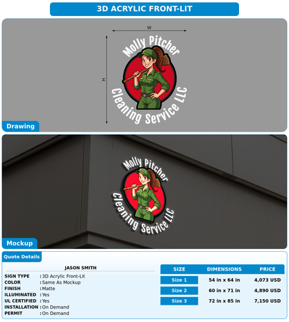 CUSTOM MOCKUP SIGN FOR Jason Smith