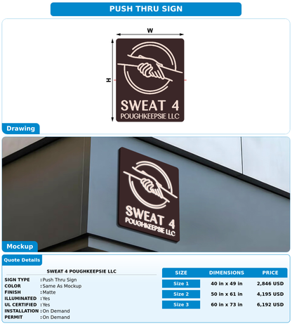 CUSTOM MOCKUP SIGN FOR SWEAT 4 POUGHKEEPSIE LLC