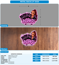 CUSTOM MOCKUP SIGN FOR Samantha Norwood