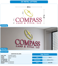 CUSTOM MOCKUP SIGN FOR Jonathan Williams