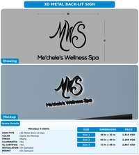 CUSTOM MOCKUP SIGN FOR mechele H Hayes