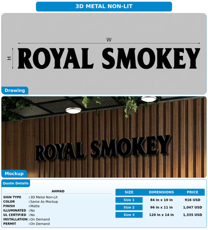 CUSTOM MOCKUP SIGN FOR ahmad