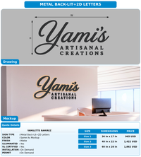 CUSTOM MOCKUP SIGN FOR Yamilette Ramirez