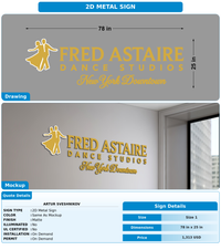CUSTOM MOCKUP SIGN FOR Artur Sveshnikov