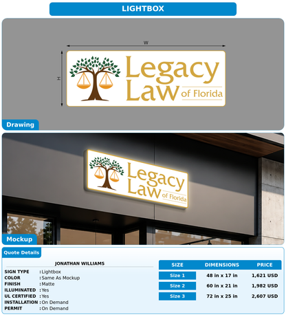 CUSTOM MOCKUP SIGN FOR Jonathan Williams