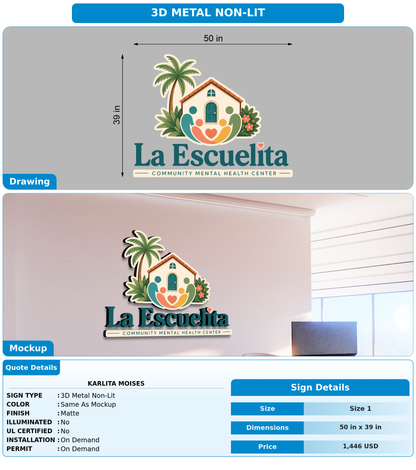 CUSTOM MOCKUP SIGN FOR Karlita Moises