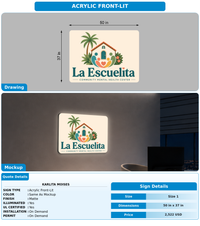 CUSTOM MOCKUP SIGN FOR Karlita Moises