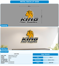 CUSTOM MOCKUP SIGN FOR Luiz Dias