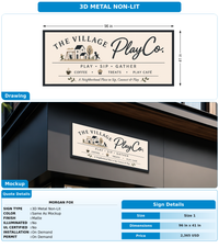 CUSTOM MOCKUP SIGN FOR Morgan Fox