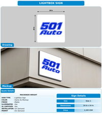 CUSTOM MOCKUP SIGN FOR Mackenzie Wright