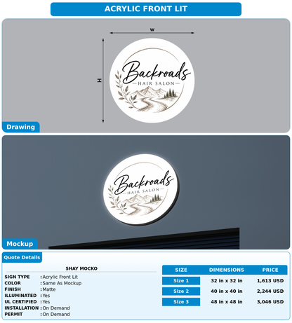 CUSTOM MOCKUP SIGN FOR Shay mocko