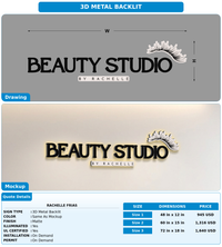 CUSTOM MOCKUP SIGN FOR Rachelle Frias
