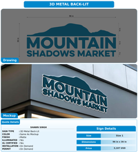 CUSTOM MOCKUP SIGN FOR Shawn Singh