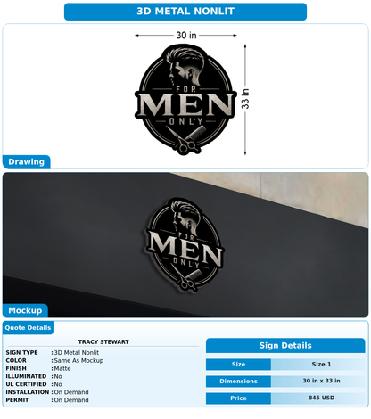 CUSTOM MOCKUP SIGN FOR Tracy Stewart