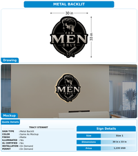 CUSTOM MOCKUP SIGN FOR Tracy Stewart