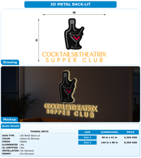 CUSTOM MOCKUP SIGN FOR Thomas Smith