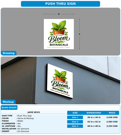 CUSTOM MOCKUP SIGN FOR Jamie Nevis