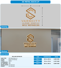 CUSTOM MOCKUP SIGN FOR William Reynolds