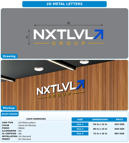 CUSTOM MOCKUP SIGN FOR Louis Rodriguez