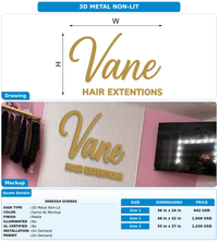 CUSTOM MOCKUP SIGN FOR Vanessa duenas