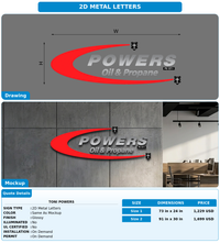 CUSTOM MOCKUP SIGN FOR Toni Powers