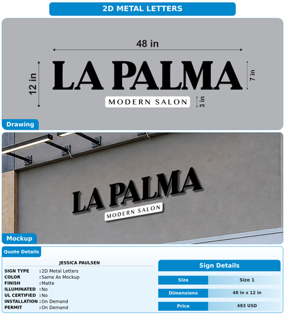 CUSTOM MOCKUP SIGN FOR Jessica Paulsen