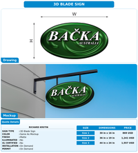CUSTOM MOCKUP SIGN FOR Richard krstin