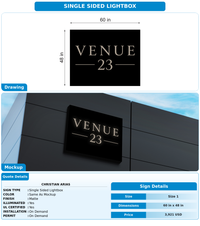 CUSTOM MOCKUP SIGN FOR Christian Arias