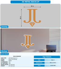 CUSTOM MOCKUP SIGN FOR Zack Robison