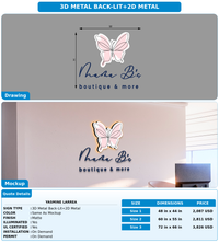 CUSTOM MOCKUP SIGN FOR Yasmine Larrea