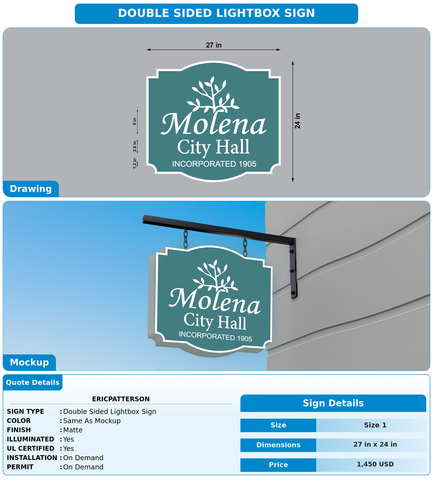 CUSTOM MOCKUP SIGN FOR EricPatterson