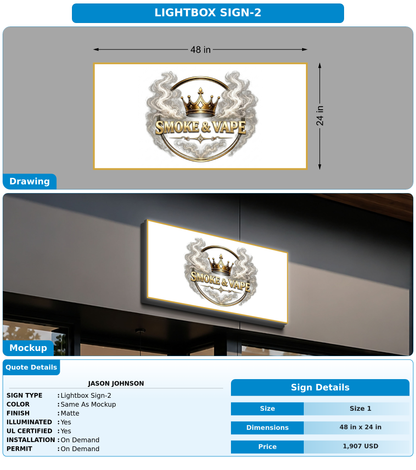 CUSTOM MOCKUP SIGN FOR jason johnson