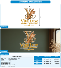 CUSTOM MOCKUP SIGN FOR Juanita Michaux