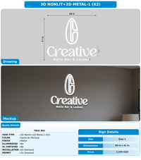 CUSTOM MOCKUP SIGN FOR Truc Bui