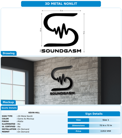 CUSTOM MOCKUP SIGN FOR Kevin Hill
