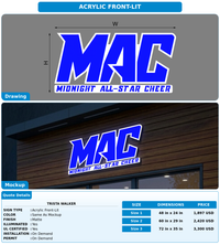 CUSTOM MOCKUP SIGN FOR Trista walker