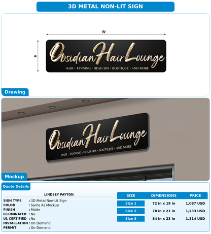 CUSTOM MOCKUP SIGN FOR Lindsey Payton